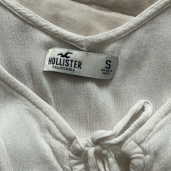 Hollister white tank top crop - Picture 4 of 5
